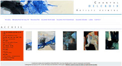 Desktop Screenshot of chantal-delcroix.websico.net