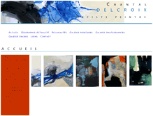 Tablet Screenshot of chantal-delcroix.websico.net